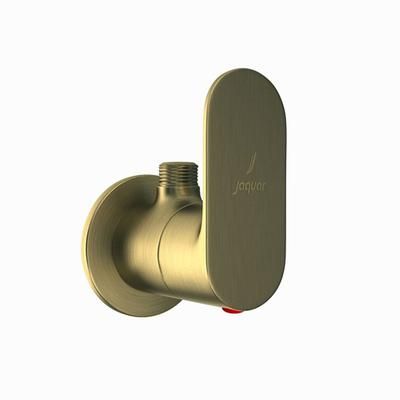 Jaquar Opal Prime Angular Stop Cock With Wall Flange Antique Bronze