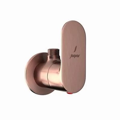 Jaquar Opal Prime Angular Stop Cock With Wall Flange Antique Copper