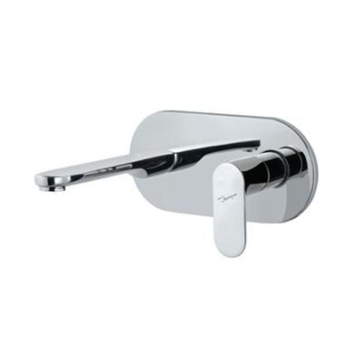 Jaquar Opal Prime Exposed Part Kit Of Single Concealed Stop Cock Consisting Of Operating Lever, Cartridge Sleeve, Wall Flange (With Seals) & Basin Spout Chrome
