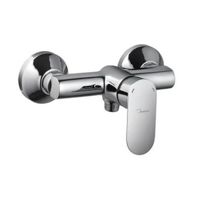 Jaquar Opal Prime Single Lever Exposed Shower Mixer For Connection To Hand Shower With Connecting Legs & Wall Flanges Chrome