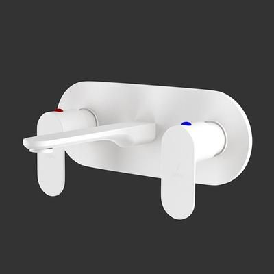 Jaquar Opal Prime Two Concealed Stop Cocks With Basin Spout (Composite One Piece Body) White Matt