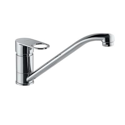 Jaquar Ornamix Prime Single Lever Sink Mixer With Swinging Spout (Table Mounted) With 450Mm Long Braided Hoses Chrome