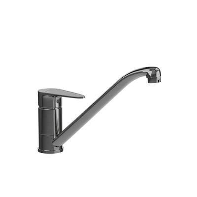Jaquar Vignette Prime Single Lever Sink Mixer With Swinging Spout (Table Mounted) With 450Mm Long Braided Hoses Stainless Steel