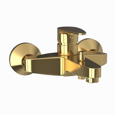 Jaquar Vignette Prime Single Lever Wall Mixer With Provision Of Hand Shower, But Without Hand Shower Full Gold