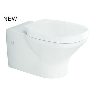 Kohler Freelance Wall Hung Toilet With Slim Seat And Cover In White White (K-18132In-2Sr-0)
