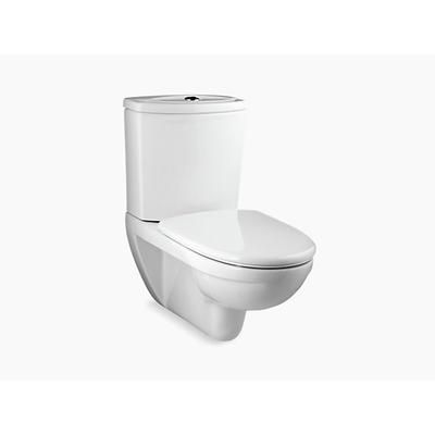 Kohler Odeon Wall-Hung Toilet Exposed Tank and Quiet-Close Seat Cover White (K-17661K-S-0)