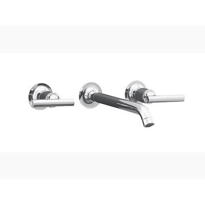 Kohler Purist Wall-Mount Lavatory Faucet (Valve Is Included) Polished Chrome (K-14415In-4Nd-Cp)