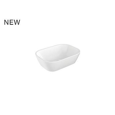 Kohler Span Square Vessel Basin Without Faucet Hole In White White (K-31459In-0)