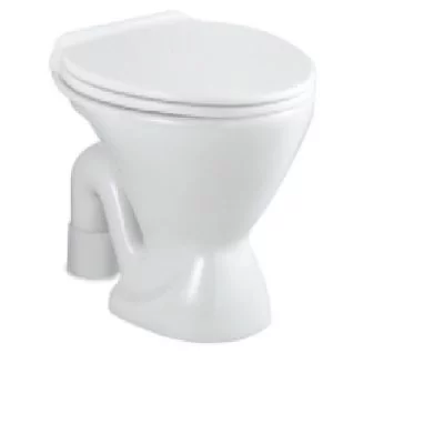 Parryware Elite Floor Mounted Commode S-Trap with Seat Cover and Cistern