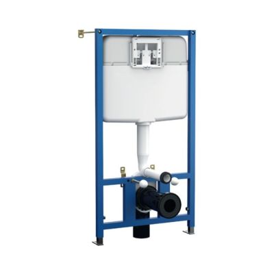 Parryware Linea Smart Concealed Cistern with full frame, installation kit & drain pipe connection set 