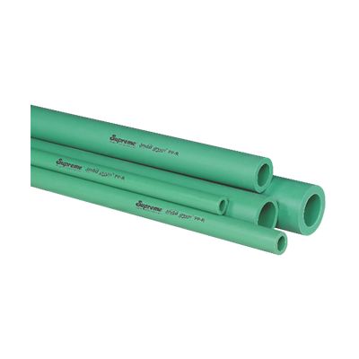 Supreme PP-R Green SDR-11 PN-10 Pipes -  3 Mtrs