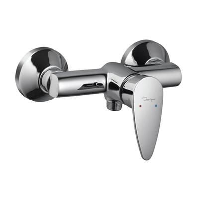Jaquar Vignette Prime Single Lever Exposed Shower Mixer For Connection To Hand Shower With Connecting Legs & Wall Flanges Chrome