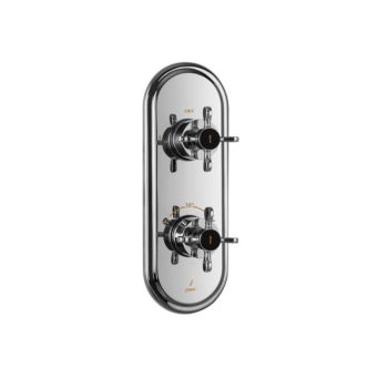 Jaquar Queens Prime Aquamax Exposed Part Kit of Thermostatic Shower Mixer - Chrome