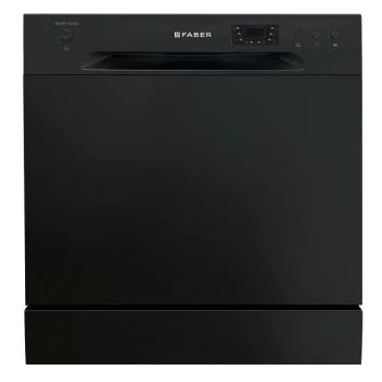 Faber FFSD 6PR 8S Ace Black Dishwasher