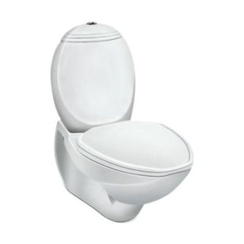 Hindware Constellation  Extended Wall Mounted Closet with Cistern Starwhite