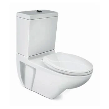Hindware Mario  Extended Wall Mounted Closet with Cistern Starwhite