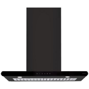 Elica GALAXY ETB PLUS LTW 90 NERO T4V LED Chimney-Black