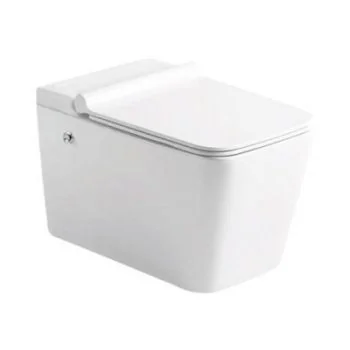 Hindware Tankless S2 Wall Mounted EWC Square Starwhite