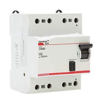 Caretron RCCB 40A Four Pole 100 mA