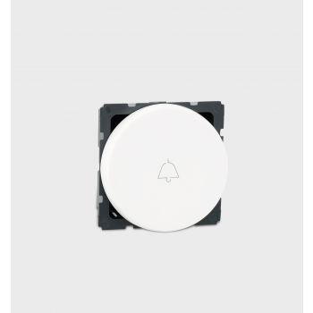 Legrand Arteor 6A Round Bell Push Switch 2M White