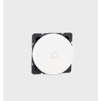 Legrand Arteor 6A Round Bell Push Switch 2M White