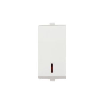 Anchor Penta Modular 16AX 1 Way Switch with Neon 1M White