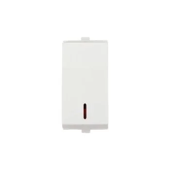 Anchor Penta Modular 16AX 1 Way Switch with Neon 1M White