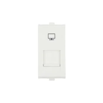 Anchor Penta Modular 1M Computer Jack RJ45 Cat6 White