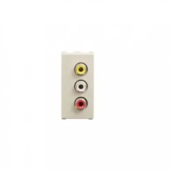 Anchor Roma Urban Audio Video Socket 1M White