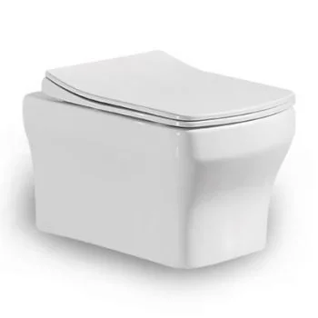 Hindware BERLIN Starwhite WM EWC - Rimless