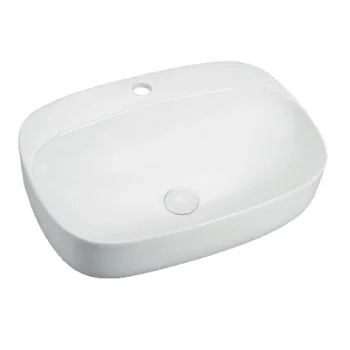 Parryware Aquiline 600 Table Top Wash Basin White