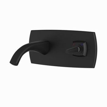 Jaquar Arc Joystick Basin Mixer Wall Mounted Black Matt ARC-BLM-87233K
