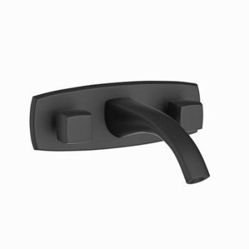 Jaquar Arc Two Concealed Stop Cocks With Basin Spout (Composite One Piece Body) Black Matt