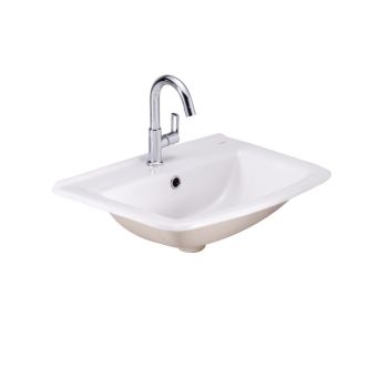 Cera Concord Counter Wash Basin Snow-White