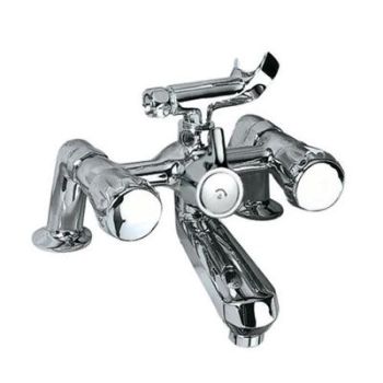 Jaquar Continental Bath Tub Mixer (Exposed Adjustable Legs) With Telephone Shower Arrangement & Crutch