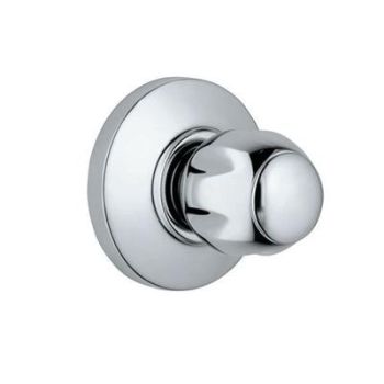 Jaquar Clarion Flush Cock With Wall Flange 25Mm (Ceramic Disc Cartridge) With Plain Knob