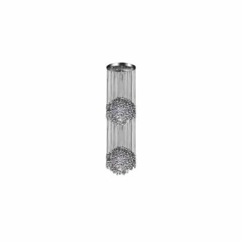 Jaquar 2 Tier Metal string with Chrome finishing Ceiling Light (DCL-CHR-MD400500636C)