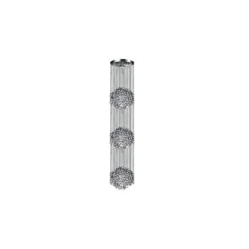 Jaquar 3 Tier Metal string with Chrome finishing Ceiling Light (DCL-CHR-MD400500654C)