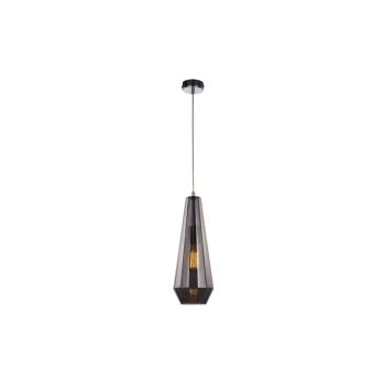 Jaquar 1 LT Smoky Glass with Chrome finishing Pendant (DPN-CHR-MD150031271A)