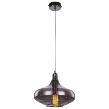 Jaquar 1 LT Smoky Glass with Chrome finishing Pendant  (DPN-CHR-MD150031291A)