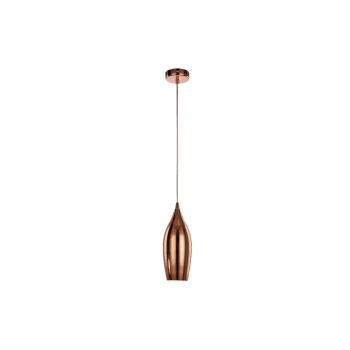 Jaquar 1 LT Copper glass with Copper finishing Pendant (DPN-COP-MD150031251C)