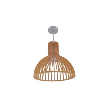 Jaquar 1 LT Bamboo wood with Natural Wooden Finishing Pendant (DPN-NAW-SLPEW00735E27)
