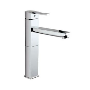 Jaquar Darc Single Lever Tall Boy With 140Mm Extension Body Fixed Spout Without Popup Waste System With 600Mm Long Braided Hoses