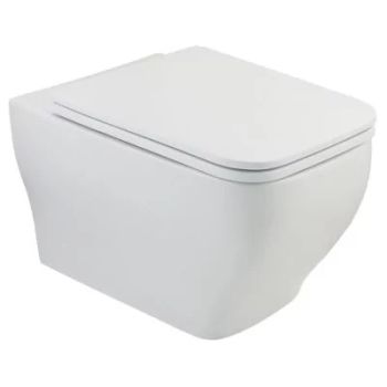 Hindware Glamour Element Plus Wall Mounted Closet Matte White