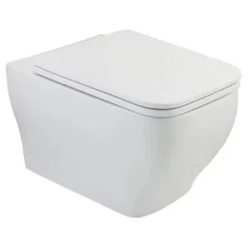 Hindware Glamour Element Plus Wall Mounted Closet Matte White