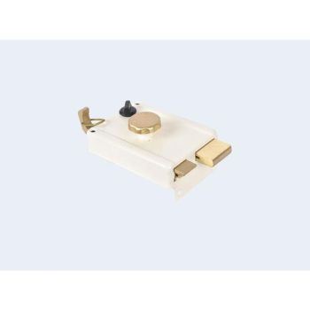 Europa Night Latch (IV) Ivory 1010