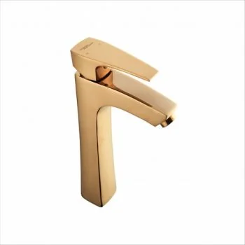 Hindware Avior Tall Body Single Lever Basin Mixer Rose Gold F520012RGD