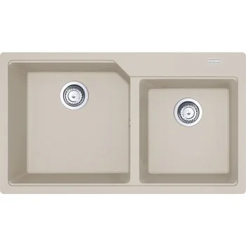 Franke Urban Quartz 620 Double Bowl Kithen Sink 860 x 500mm