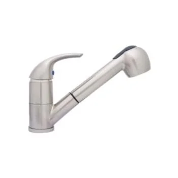 Futura Deck Mounted Pull Out Kitchen Faucet 04A