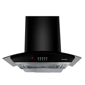 Faber HOOD ACE PRO IN 3D HC PB FL BK 60 Auto Clean Kitchen Chimney